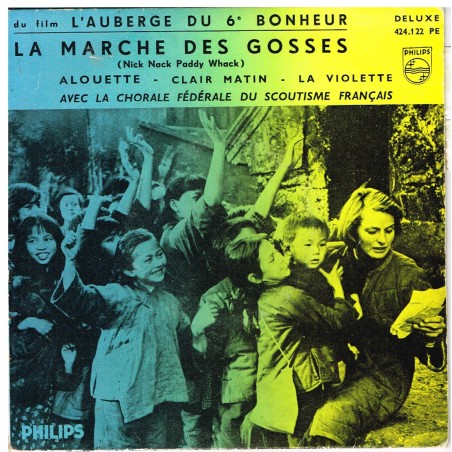 DISQUE 45 TOURS EP BIEM CHORALE FEDERALE DU SCOUTISME FRANCAIS