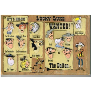 PIN'S LUCKY LUKE : PLAQUE...